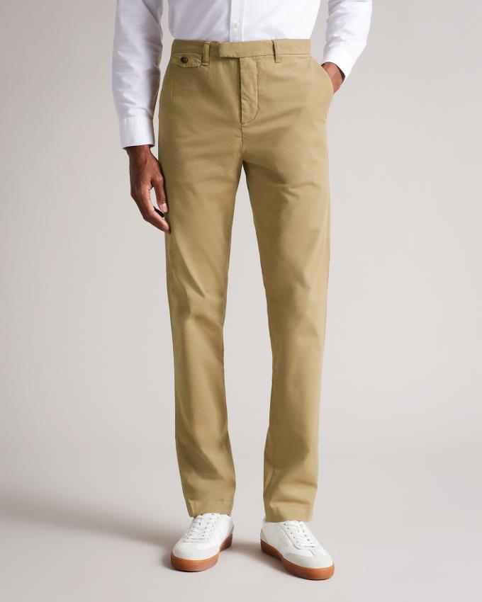 Pantalon Chino Ted Baker Slim Marron Homme | ZRL-56790919